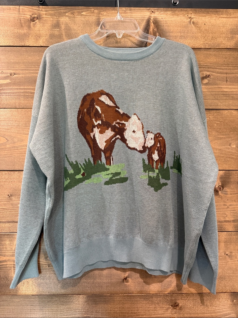 2 Fly Sweater with Hereford Motif